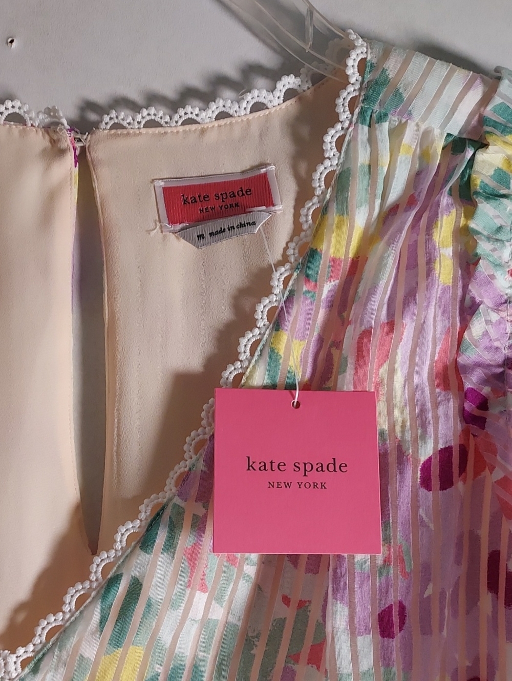 Kate Spade New York Petals Burnout Top ( MED) - Picture 7 of 12